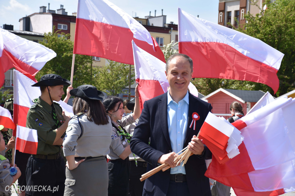 Święto Flagi na ostrowieckim rynku