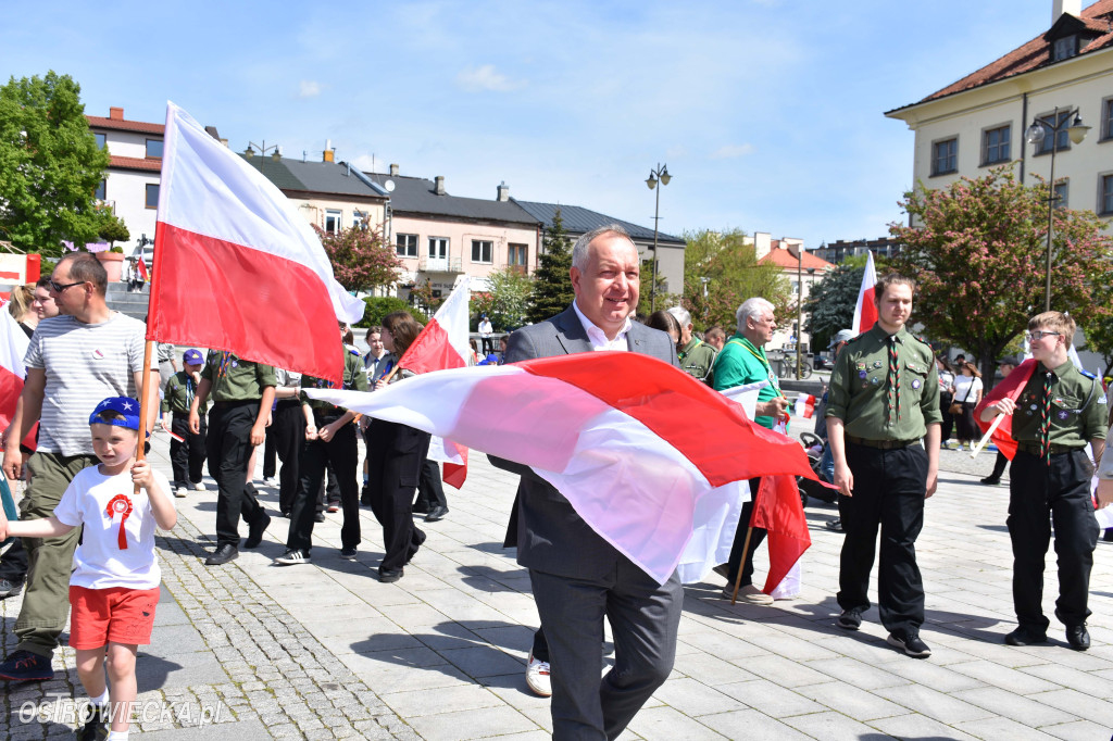 Święto Flagi na ostrowieckim rynku
