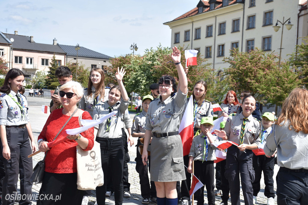 Święto Flagi na ostrowieckim rynku