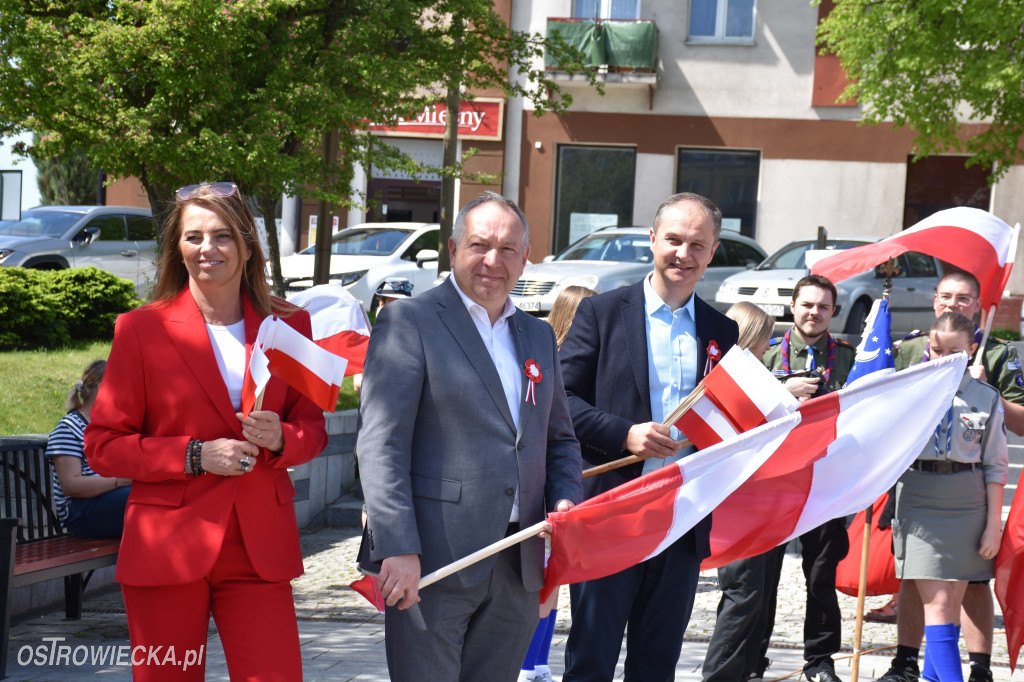Święto Flagi na ostrowieckim rynku