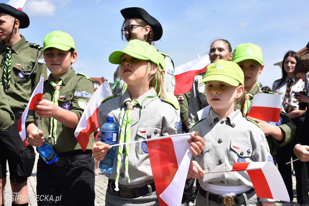 Święto Flagi na ostrowieckim rynku