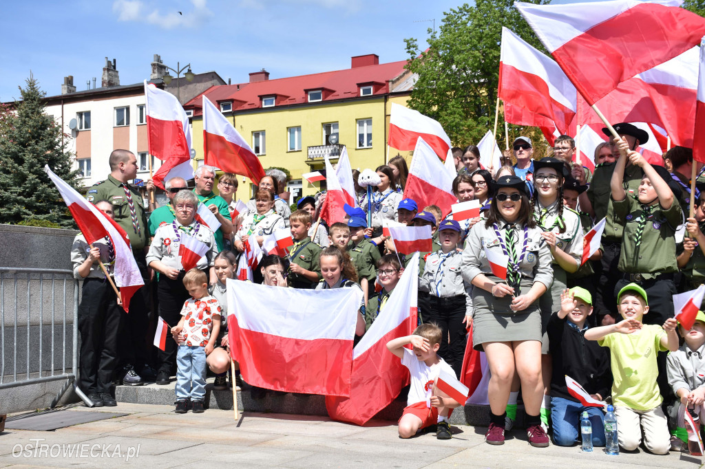 Święto Flagi na ostrowieckim rynku