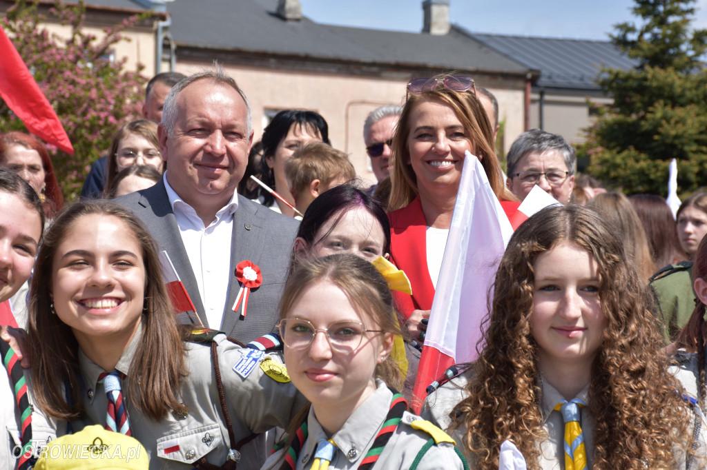 Święto Flagi na ostrowieckim rynku