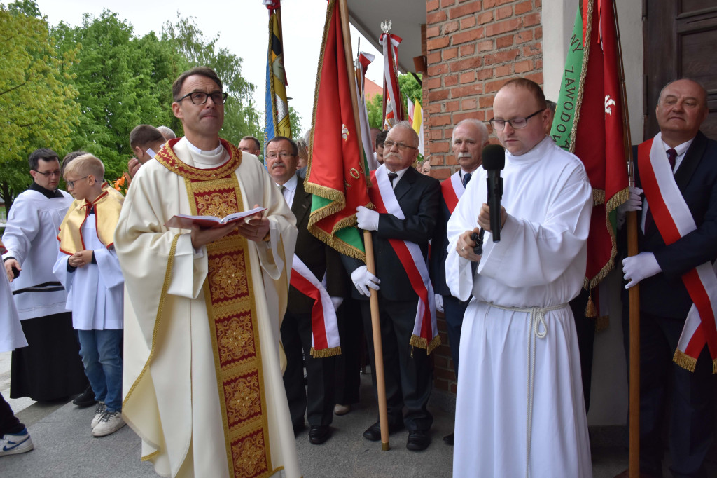 Msza św. za Hutników i  Strażaków