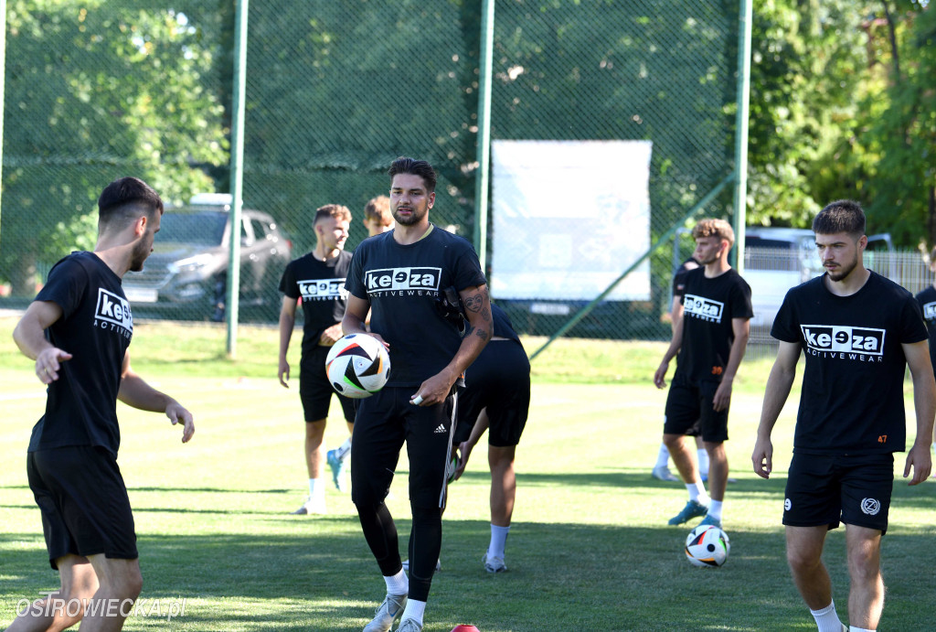 Pierwszy trening KSZO. Zobacz kto był?