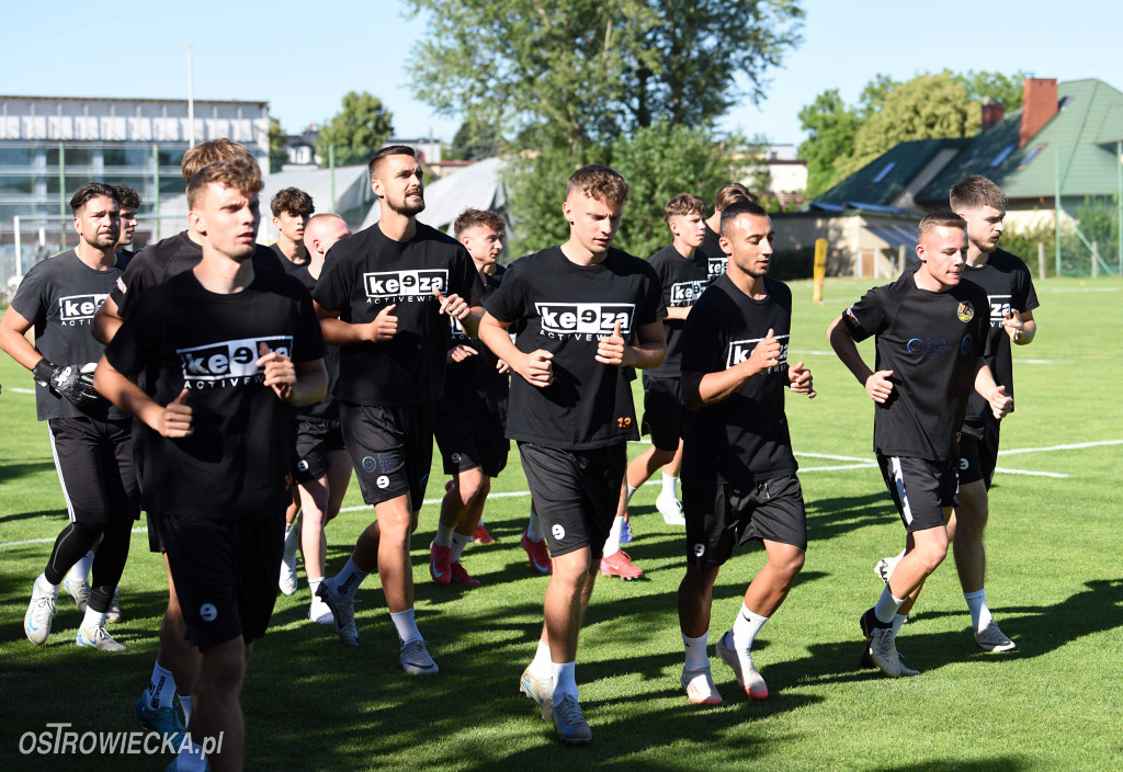 Pierwszy trening KSZO. Zobacz kto był?