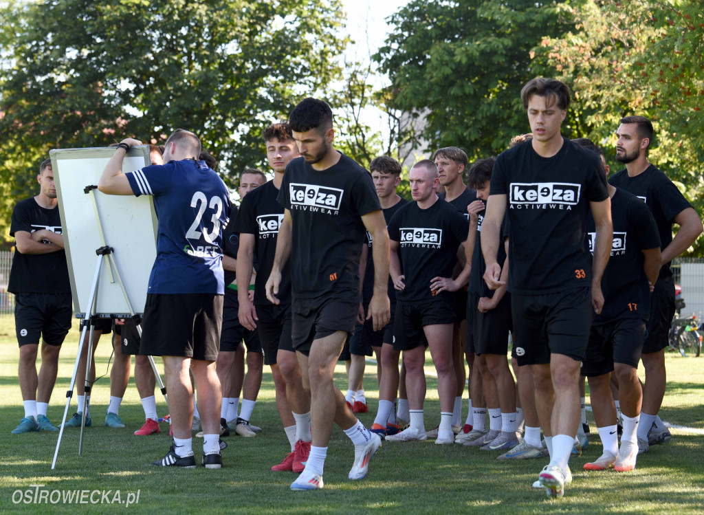 Pierwszy trening KSZO. Zobacz kto był?