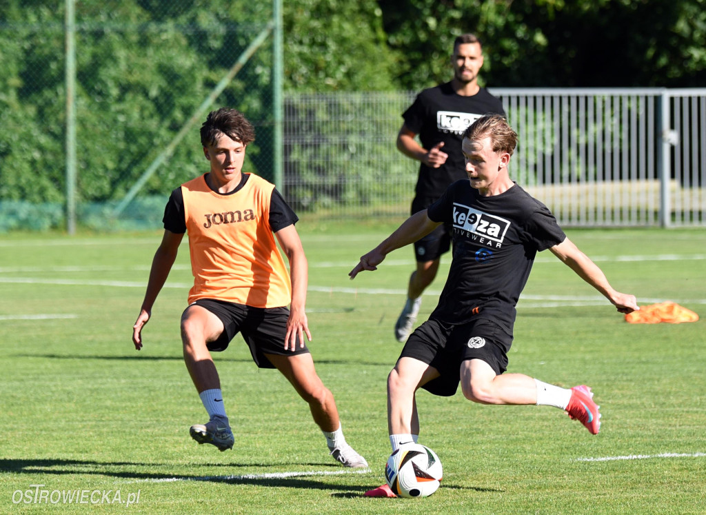 Pierwszy trening KSZO. Zobacz kto był?
