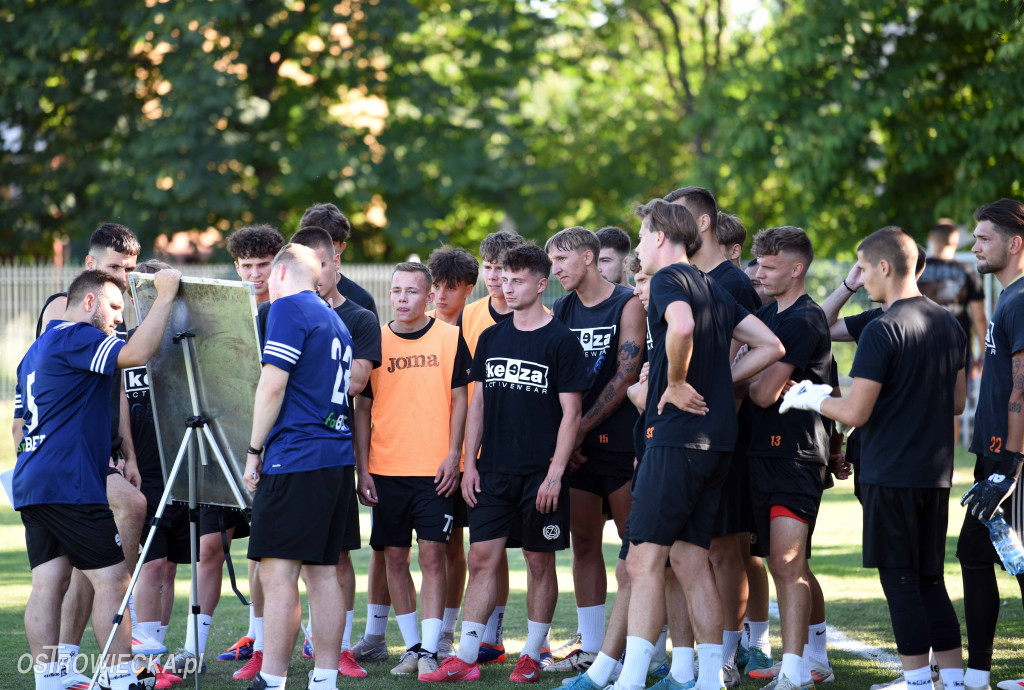 Pierwszy trening KSZO. Zobacz kto był?