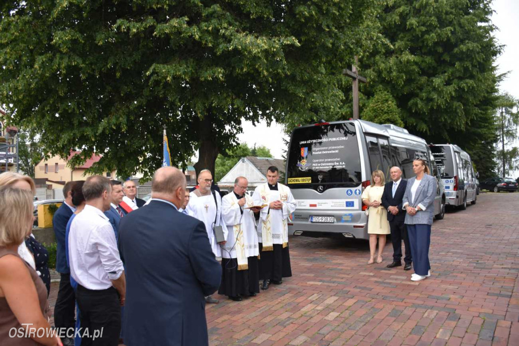 Autobusy poświęcone w Dzień św. Krzysztofa