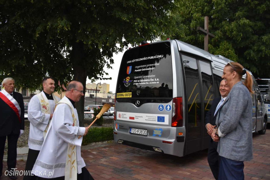 Autobusy poświęcone w Dzień św. Krzysztofa