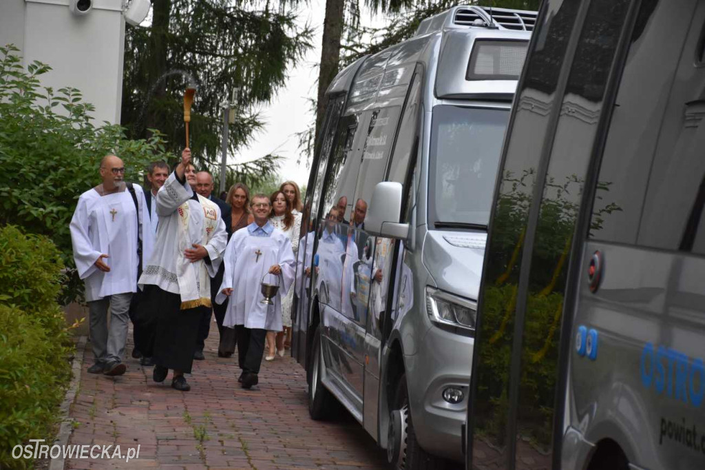 Autobusy poświęcone w Dzień św. Krzysztofa