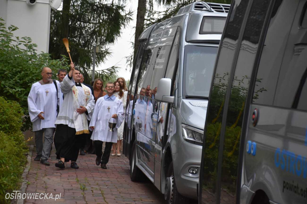 Autobusy poświęcone w Dzień św. Krzysztofa