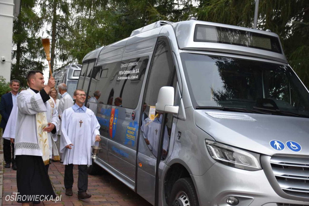 Autobusy poświęcone w Dzień św. Krzysztofa