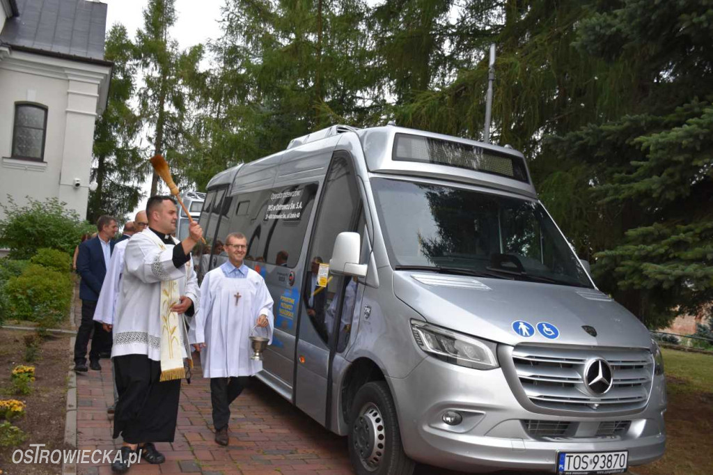 Autobusy poświęcone w Dzień św. Krzysztofa