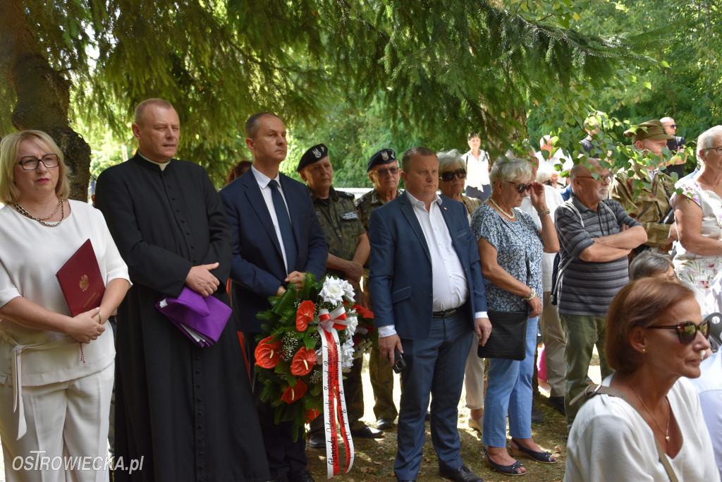 Uroczystość ku pamięci czterech żołnierzy AK