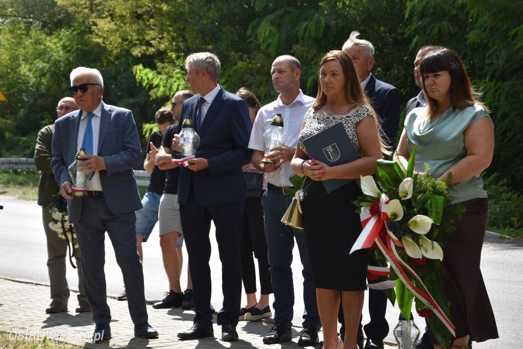 Uroczystość ku pamięci czterech żołnierzy AK