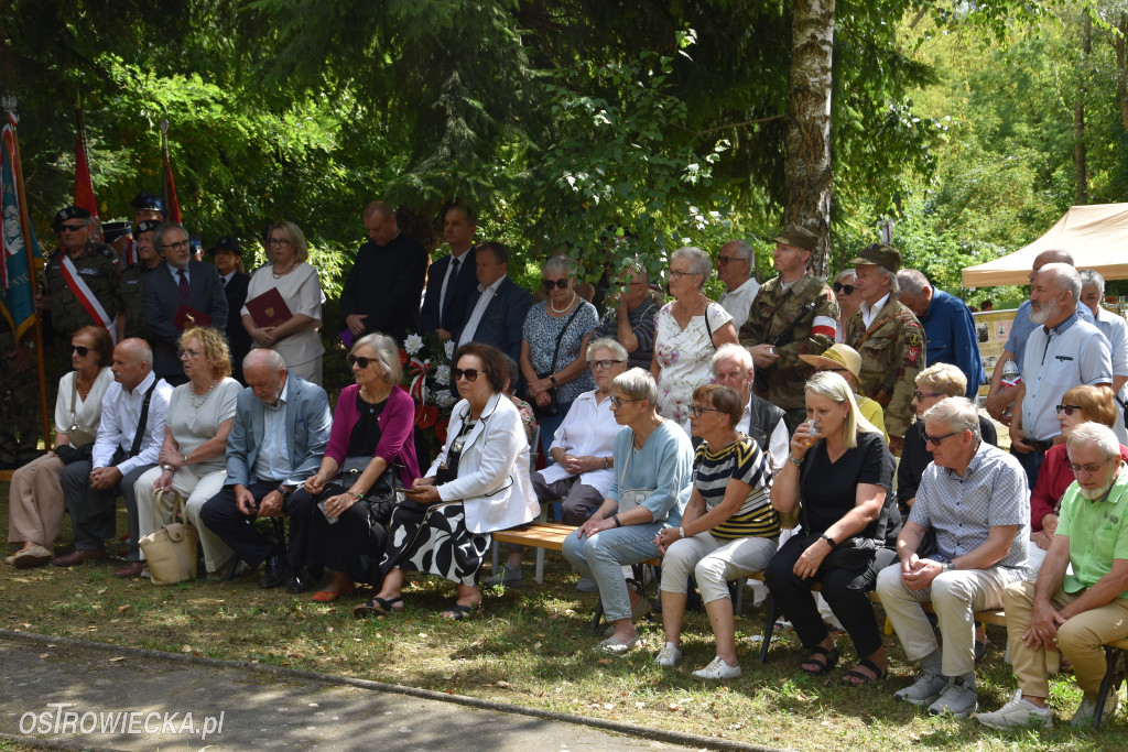 Uroczystość ku pamięci czterech żołnierzy AK