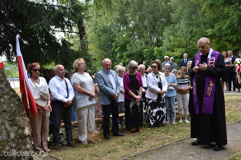 Uroczystość ku pamięci czterech żołnierzy AK