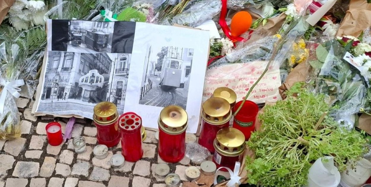 Fotorelacja z miejsca katastrofy kolejki w Lizbonie