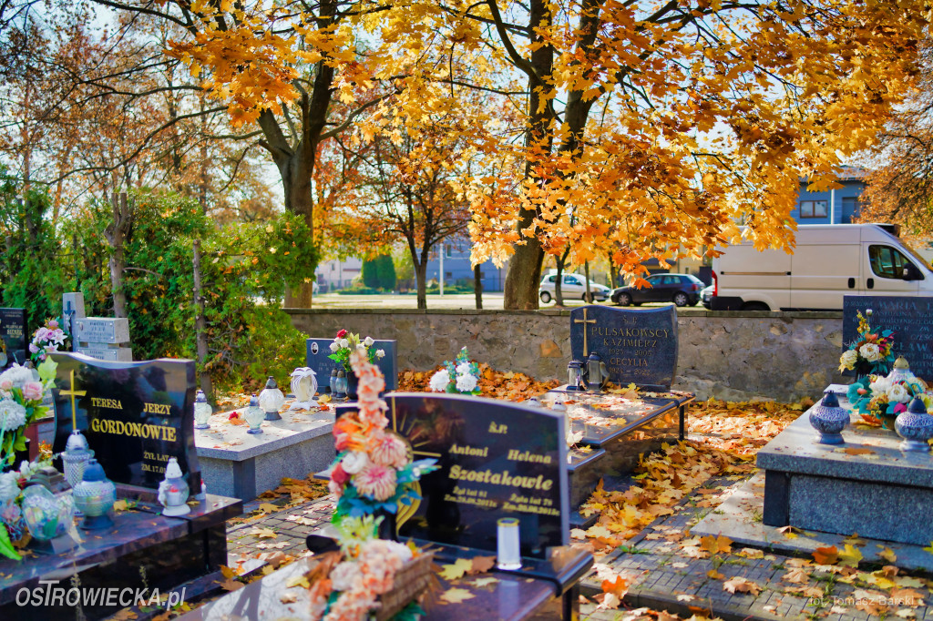 Jesienne porządki na grobach