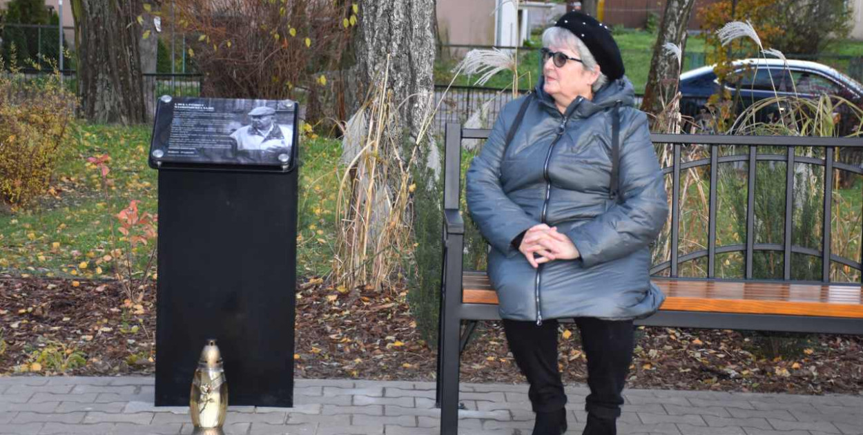 Ławeczka Włodka Sajdy – dar pamięci przyjaciół