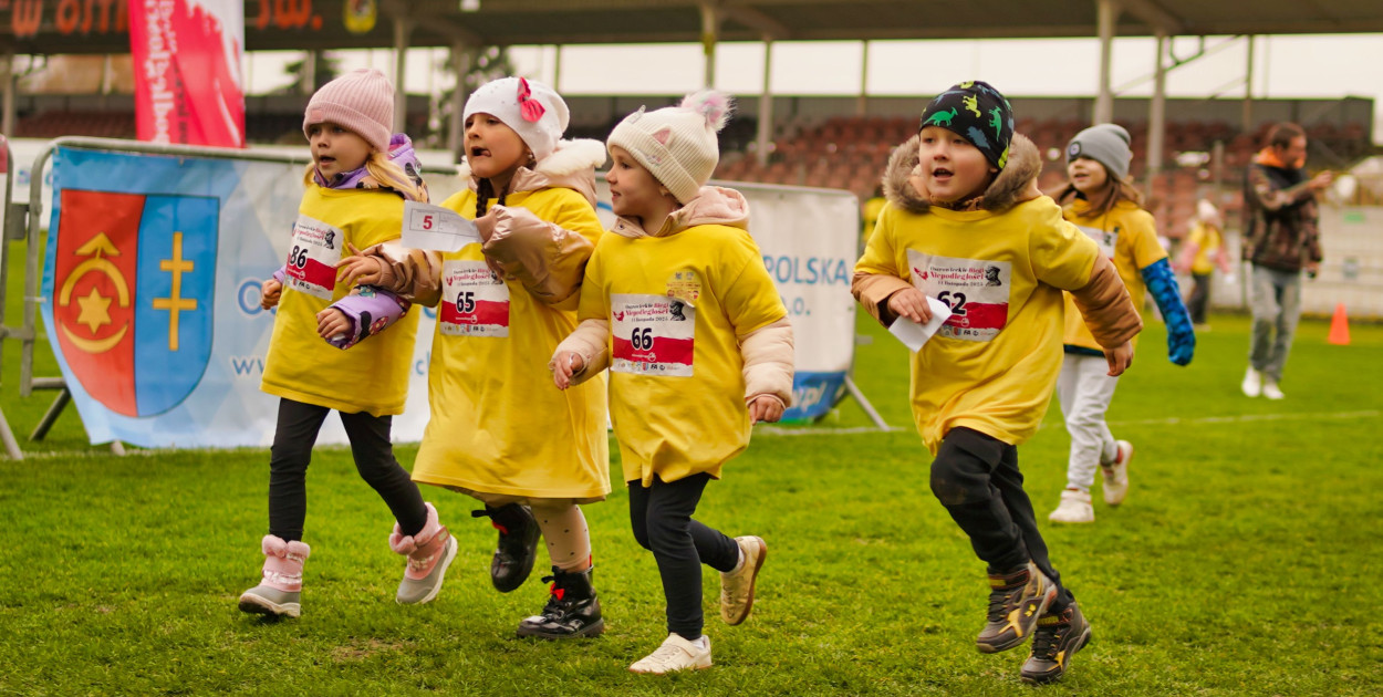 Ostrowieckie Biegi Niepodległości - Przedszkolaki