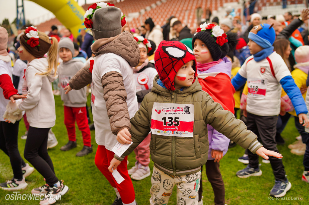 Ostrowieckie Biegi Niepodległości - Przedszkolaki