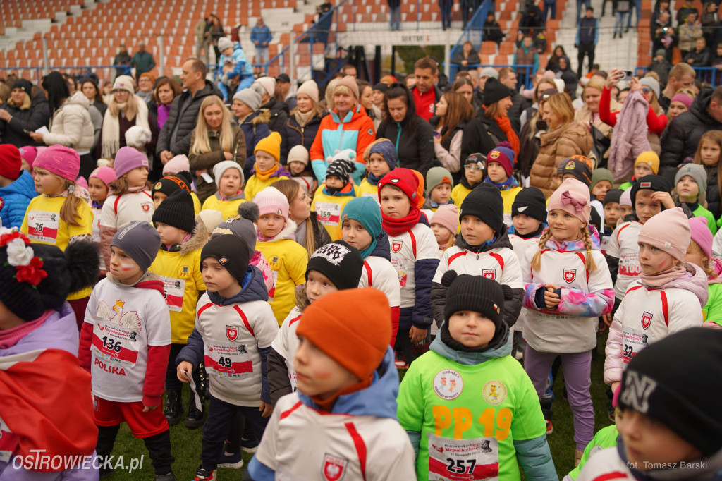 Ostrowieckie Biegi Niepodległości - Przedszkolaki