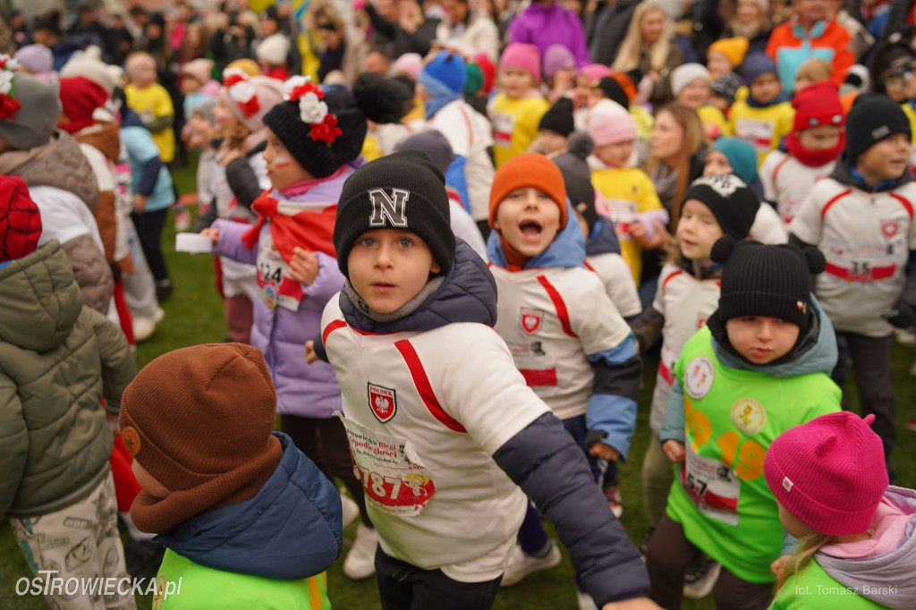 Ostrowieckie Biegi Niepodległości - Przedszkolaki