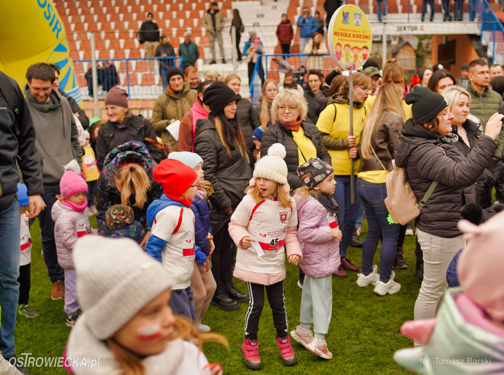 Ostrowieckie Biegi Niepodległości - Przedszkolaki