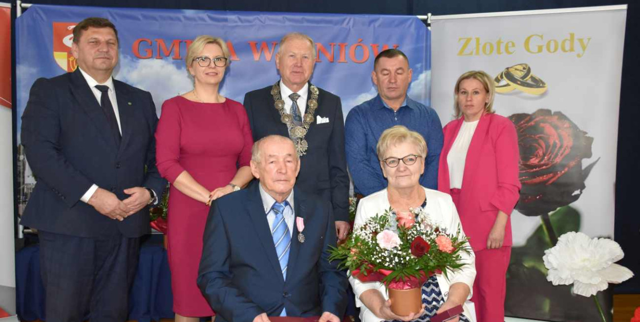 Złote Gody w gminie Waśniów