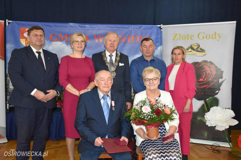 Złote Gody w gminie Waśniów