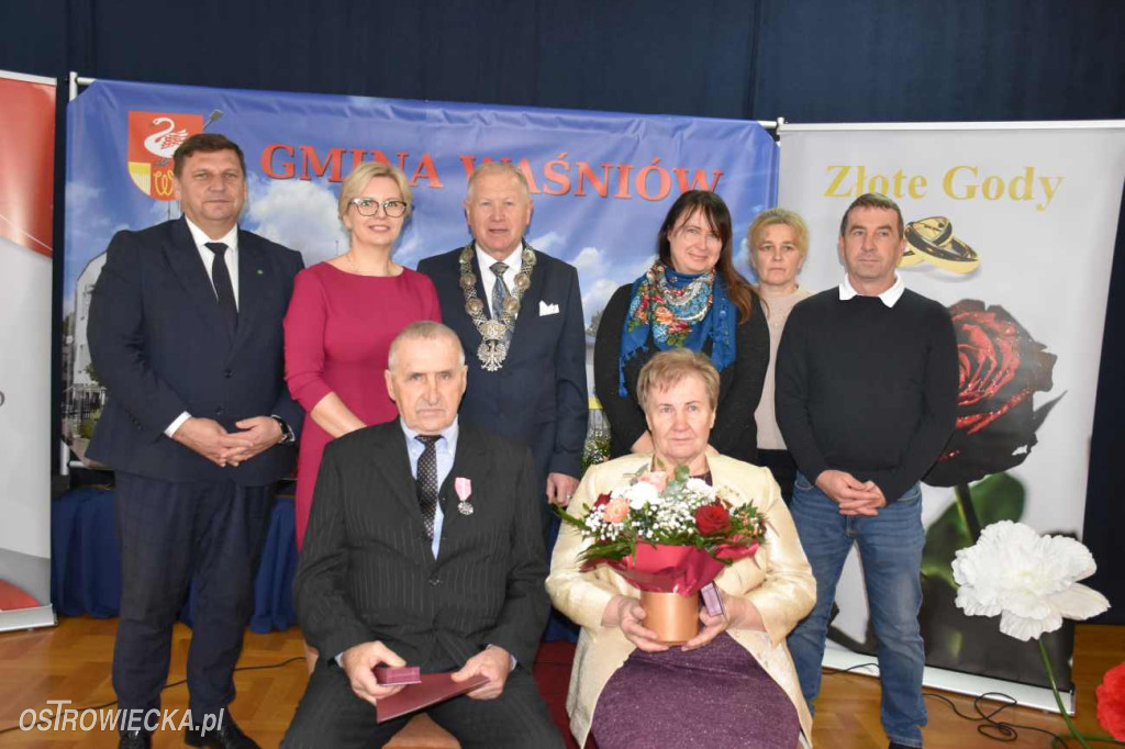 Złote Gody w gminie Waśniów