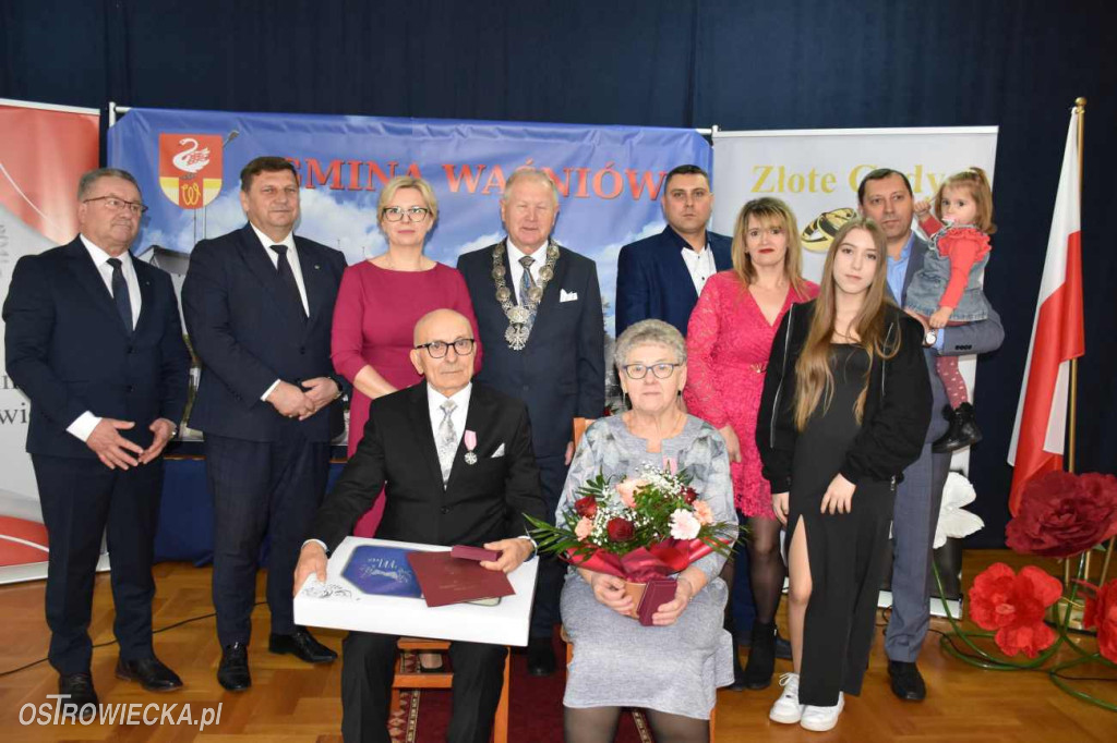 Złote Gody w gminie Waśniów