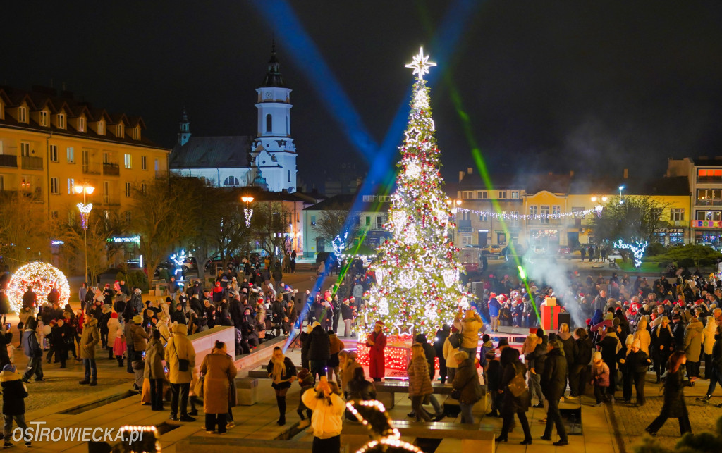 Choinka na Rynku rozświetlona!