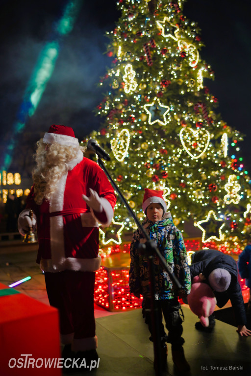 Choinka na Rynku rozświetlona!