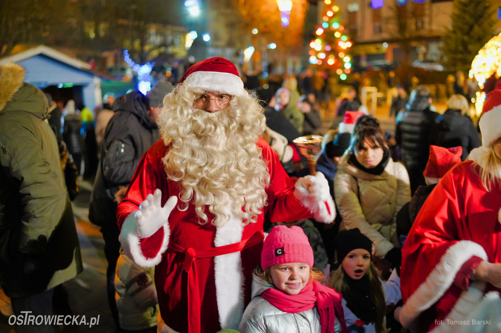 Choinka na Rynku rozświetlona!