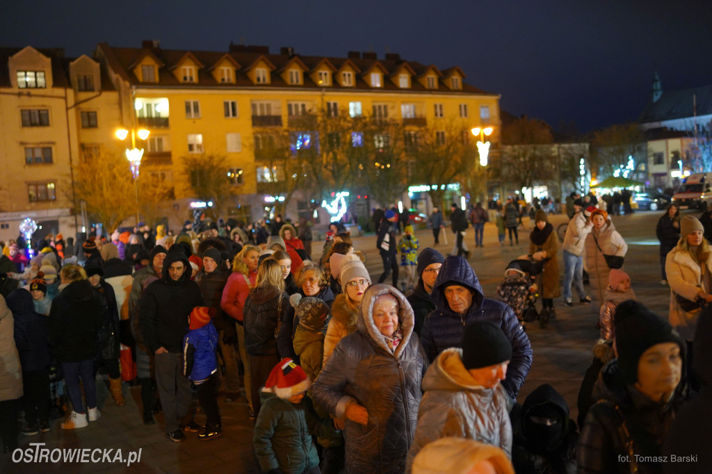 Choinka na Rynku rozświetlona!