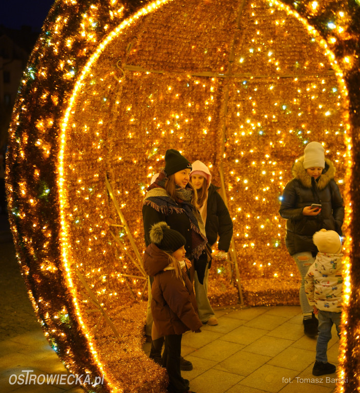 Choinka na Rynku rozświetlona!