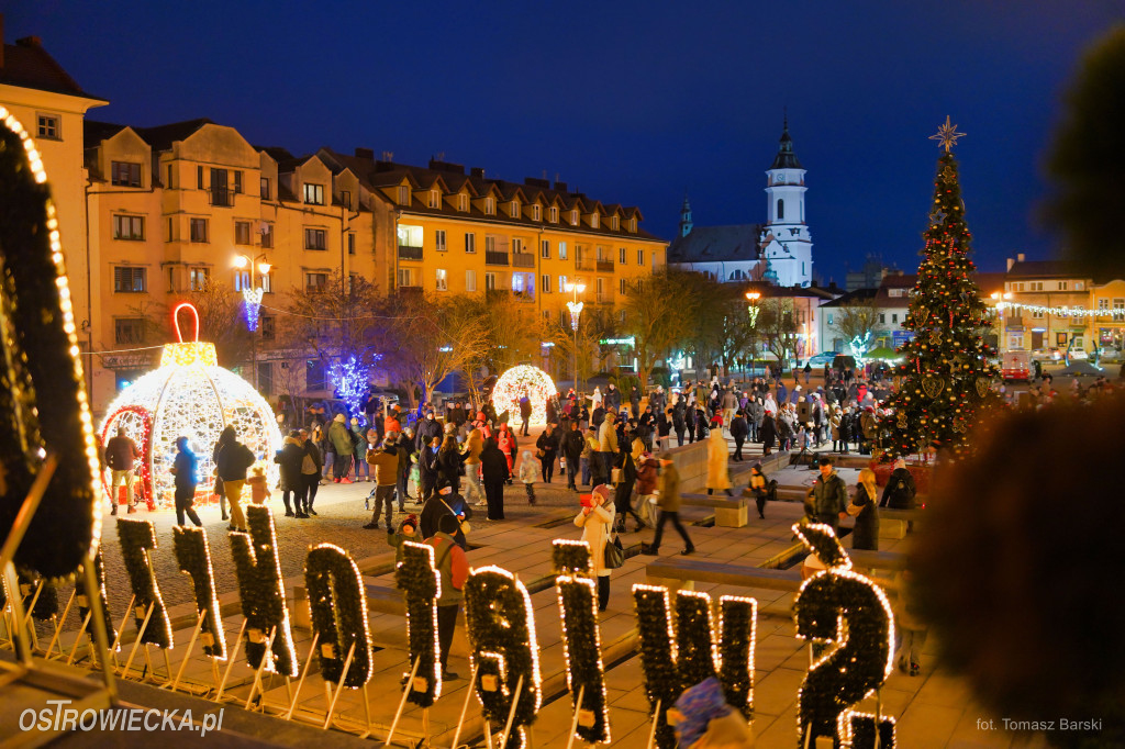 Choinka na Rynku rozświetlona!