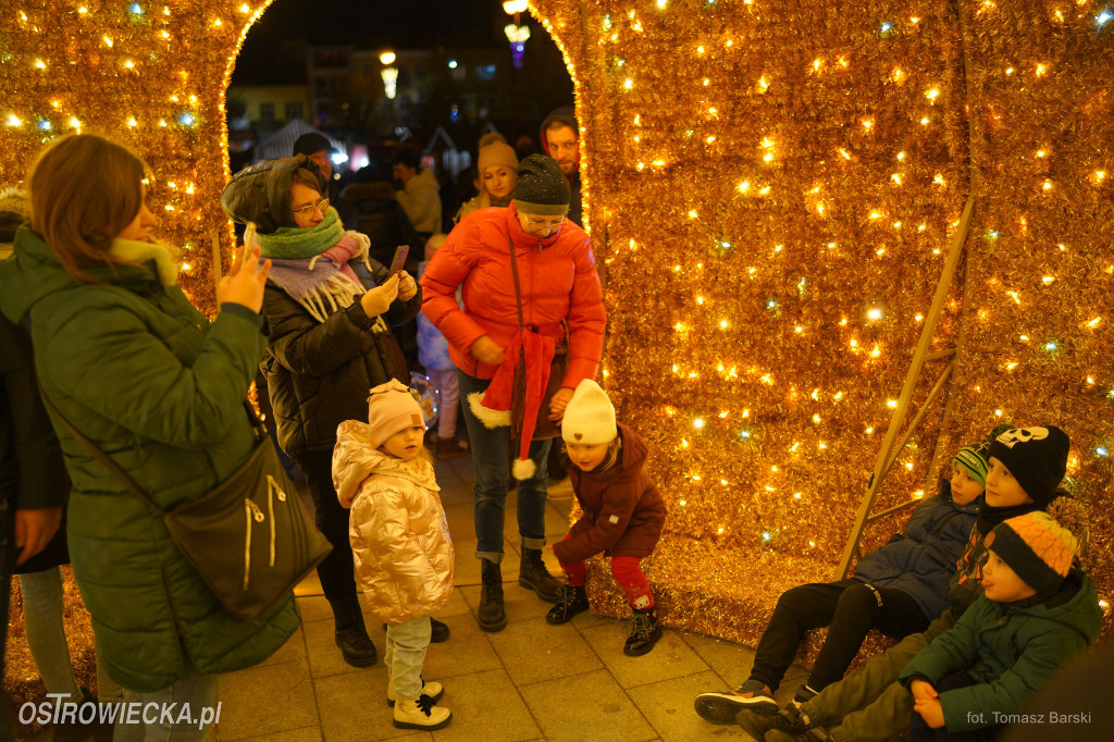 Choinka na Rynku rozświetlona!