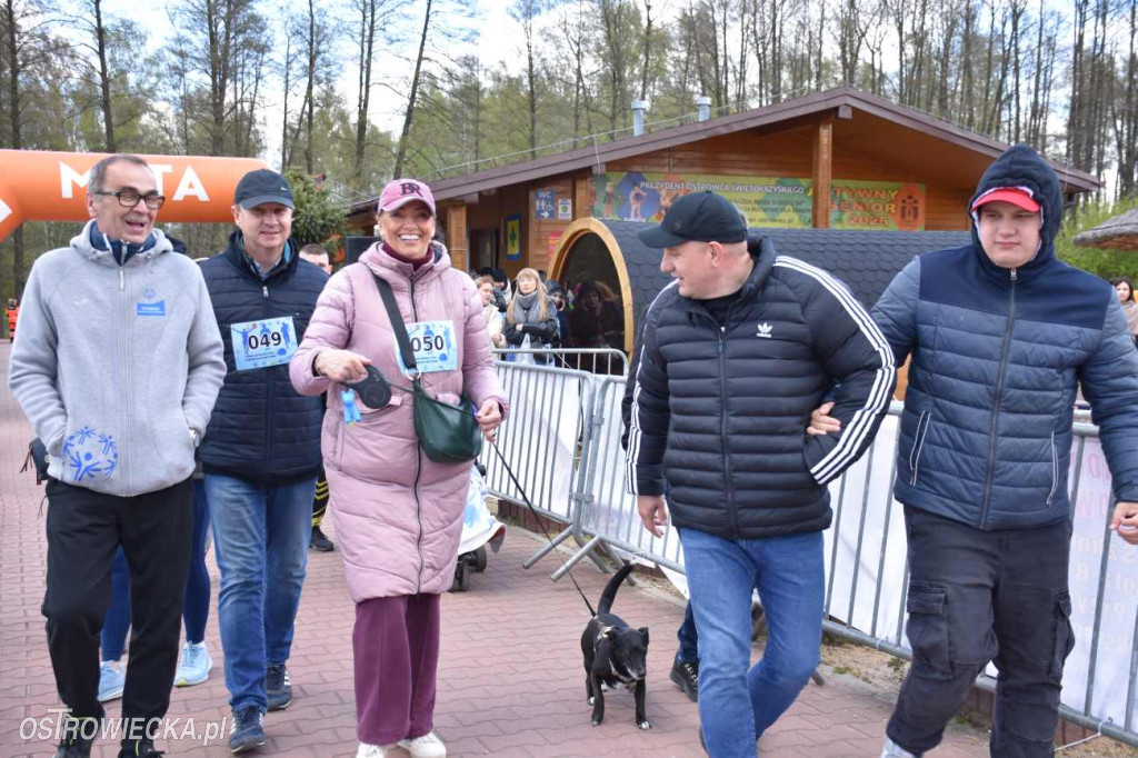 Biegali z „Niebieskim Jeżykiem”