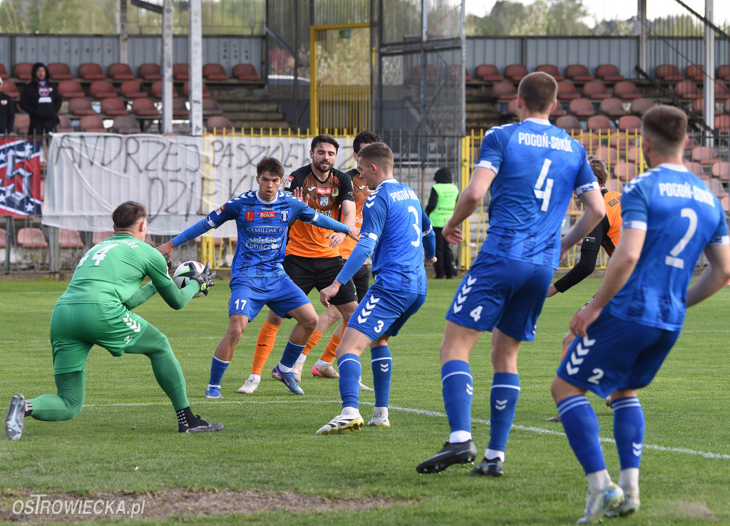 Bolesny remis w Ostrowcu