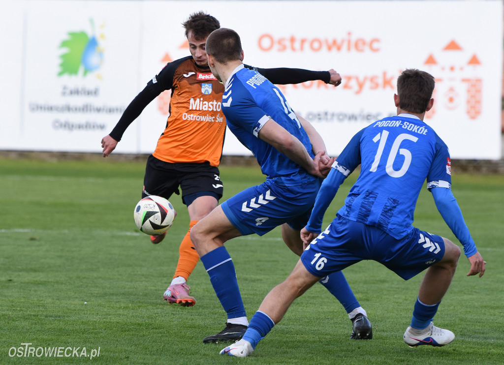 Bolesny remis w Ostrowcu