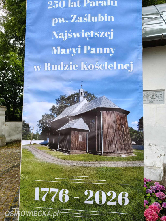 250-lecie parafia w Rudzie Kościelnej