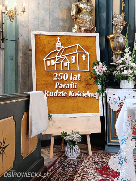 250-lecie parafia w Rudzie Kościelnej