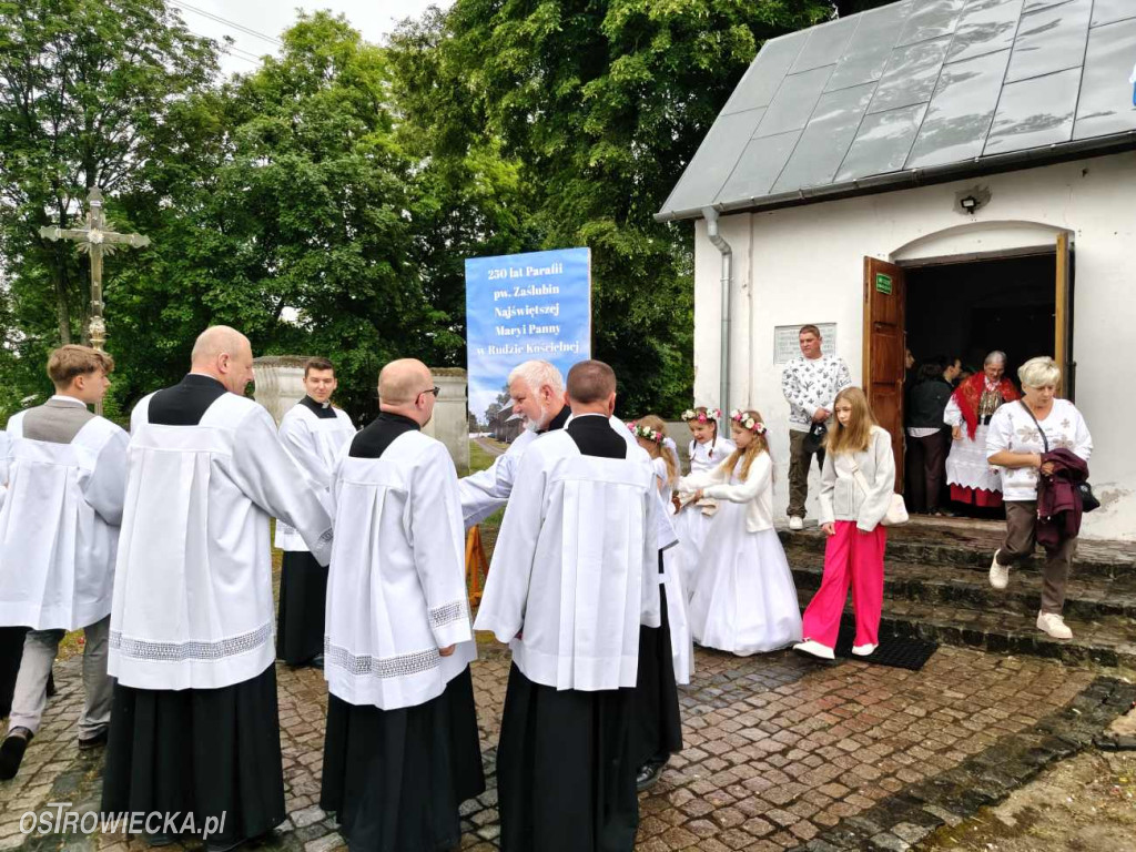 250-lecie parafia w Rudzie Kościelnej