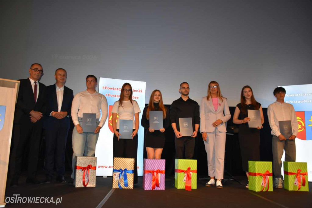 Gala Stypendiów Starosty Ostrowieckiego