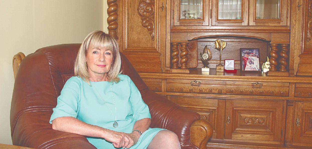 Rozmowa z rektorem WSBiP, Izabelą Zaborowską. ?Wiedza jest drugim słońcem dla ludz